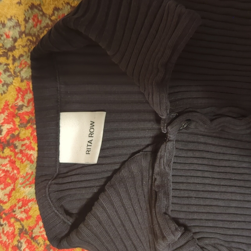 Rita Row Black Pike Top Size XS Black - Picture 5 of 8